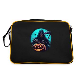 The Pumpkin Reaper - Retro Bag - black/gold - Back