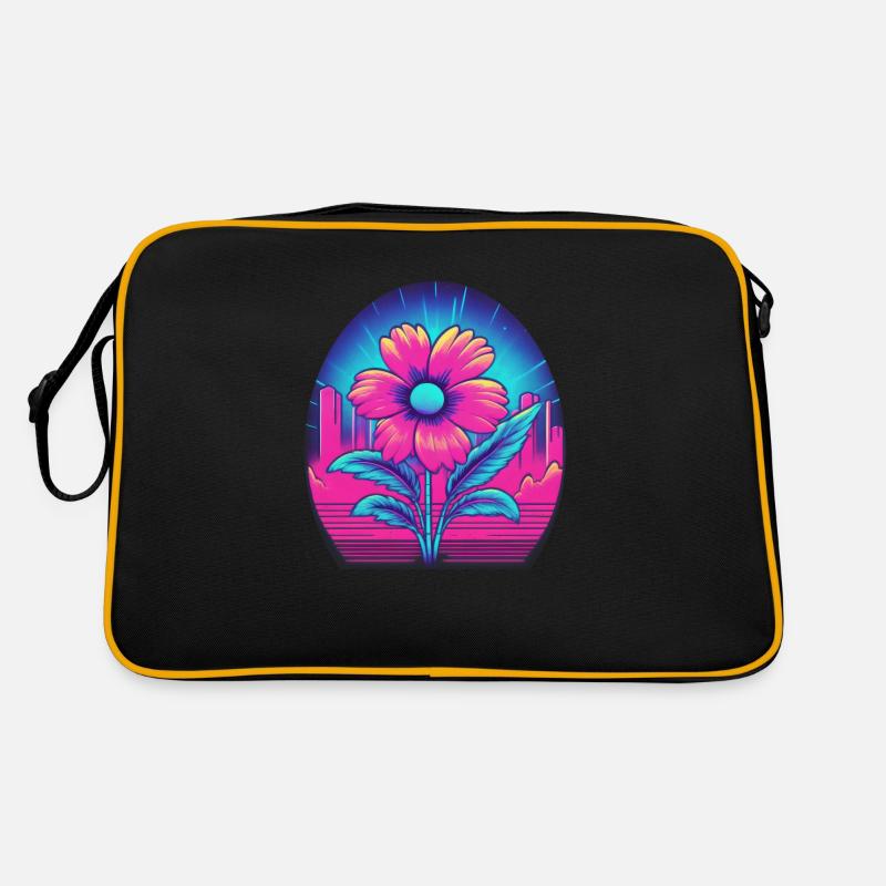 Blume Retro Tasche