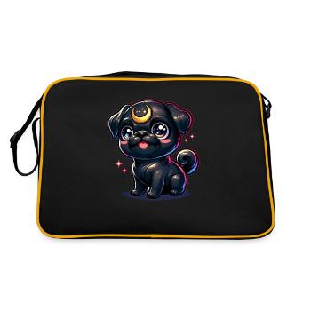 Carlin magique de la lune - Sac Retro - noir/or - Dos