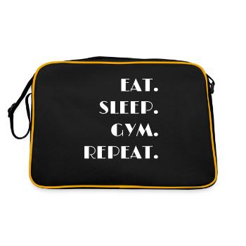 Gymnase - Sac Retro - noir/or - Dos