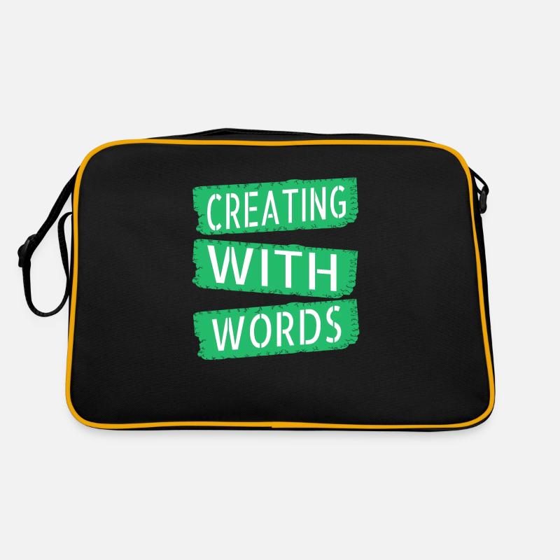 bday awesome writing tips gift idea imagination Retro Bag