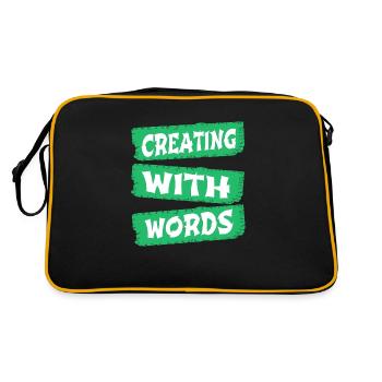Processus créatif Bday Joke Projets créatifs - Sac Retro - noir/or - Dos