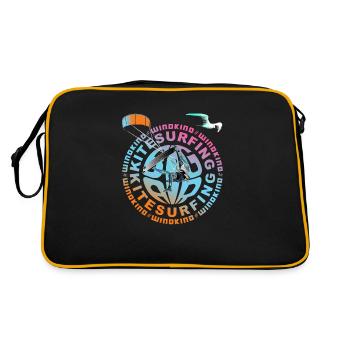BigAir Windkind 2 - Retro Bag - black/gold - Back