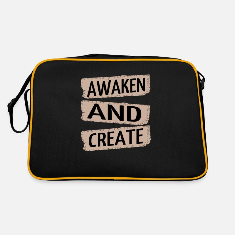 Enlightenment Quotes Innovative Ideas Statement Retro Bag