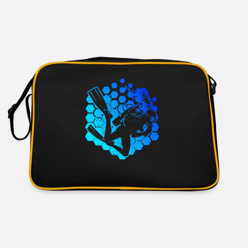 Men's Women's Diver Diving Diving Diver Retro Bag