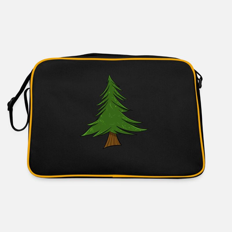 Fir | Christmas Tree | Pine Tree Retro Bag