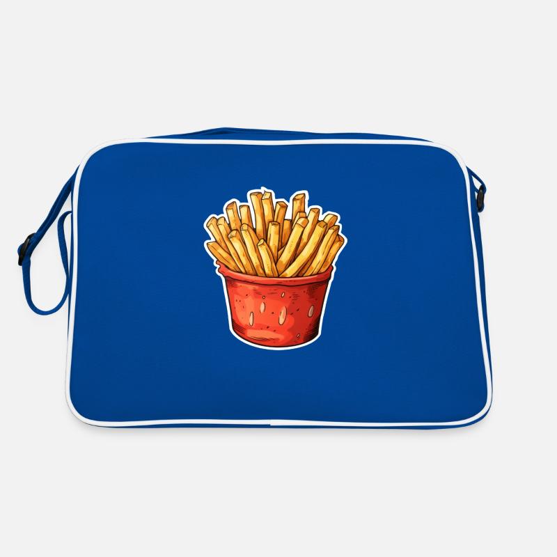 portion de frites Sac Retro