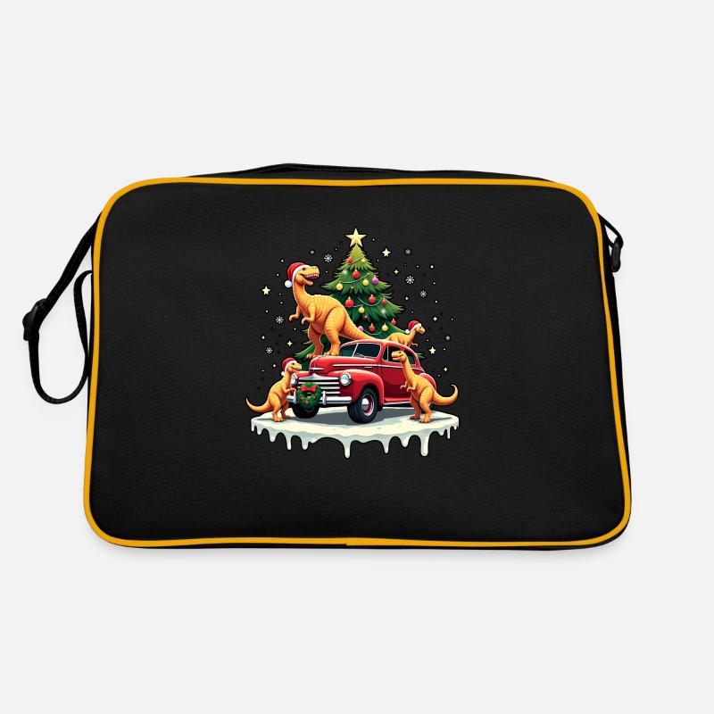 Dino Chicken Nuggets Shape Nuggets Christmas Retro Bag