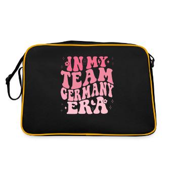 À l’époque de l’équipe d’Allemagne - Sac Retro - noir/or - Dos