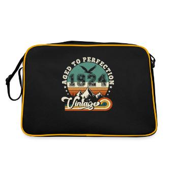 Vintage 1925 : Edition Limitée - 100e anniversaire - Sac Retro - noir/or - Dos