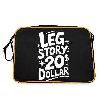 Amputation Disability - Retro Bag - black/gold - Back