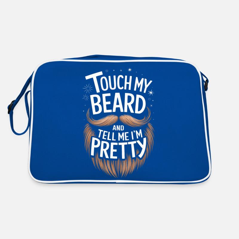 Beard Mustache Bearded Men Retro Bag