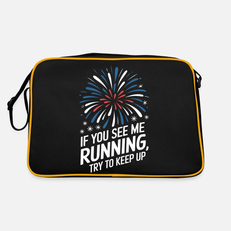 Pyrotechnics Fireworks Pyrotechnics Retro Bag