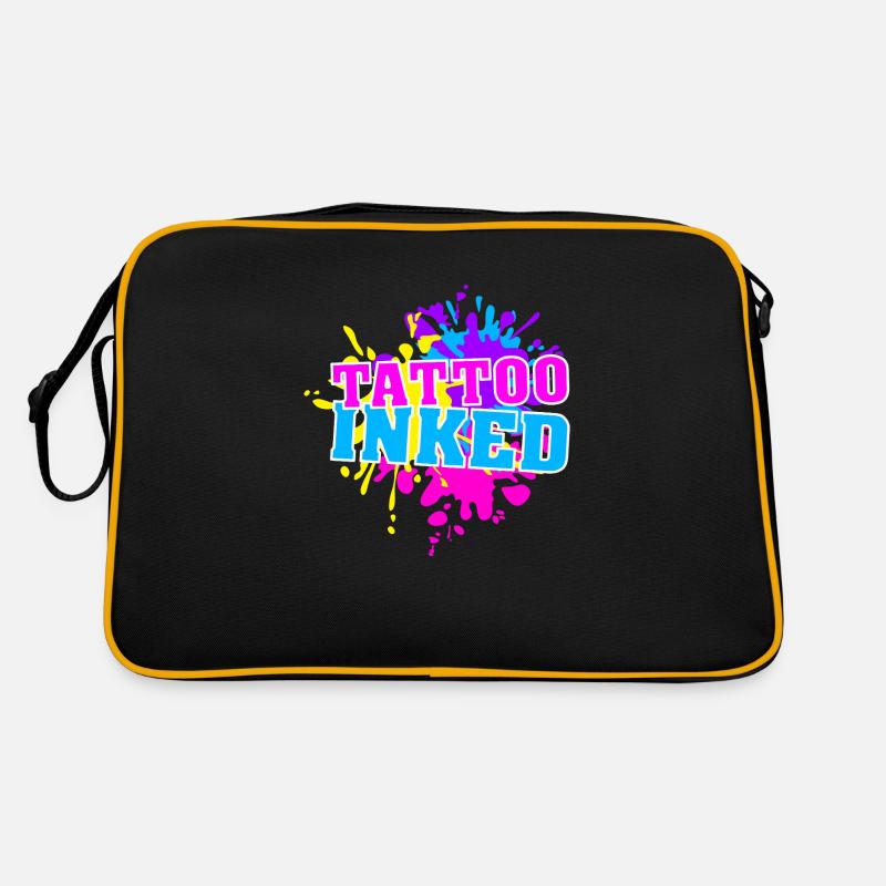 Tattoo Inked Splash Retro Tasche
