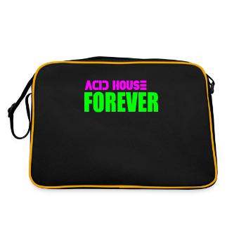 Acid house pour toujours - Sac Retro - noir/or - Dos