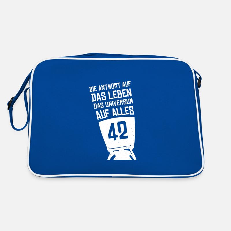 Antwort 42 Retro Tasche