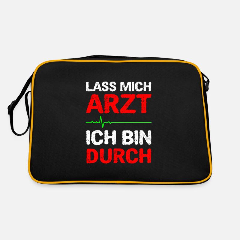 Lass Mich Arzt Ich Bin Durch Retro Tasche
