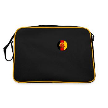 Forces terrestres de la RDA NVA - Sac Retro - noir/or - Dos