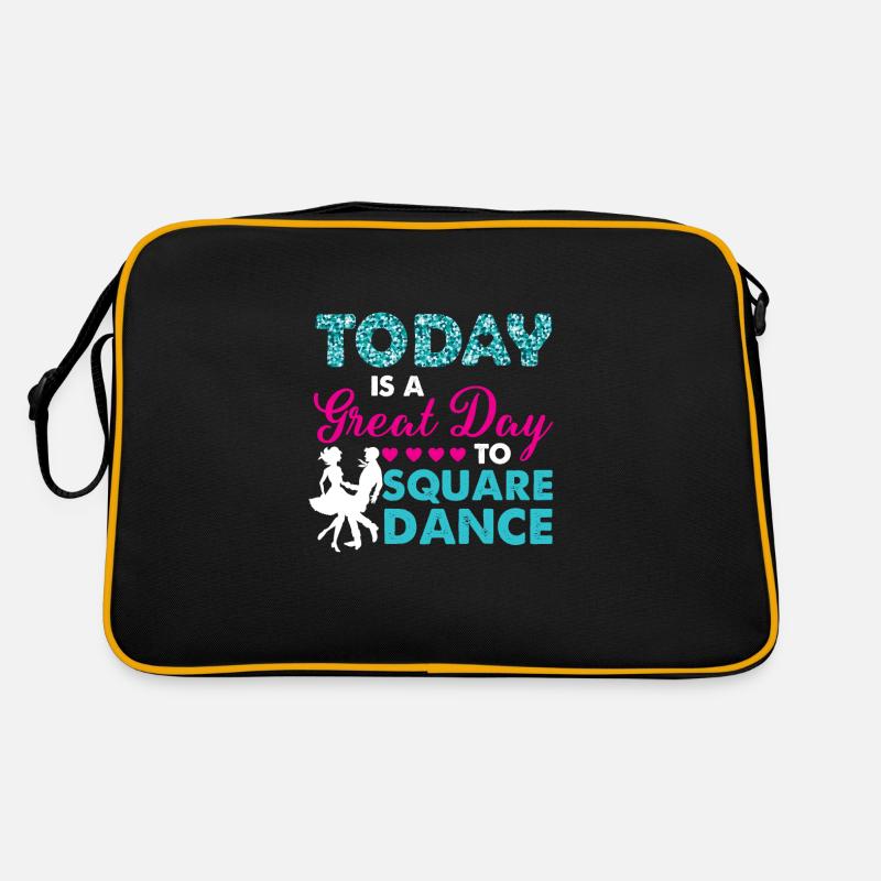 Cadeau de danseuse Square Dance Sac Retro