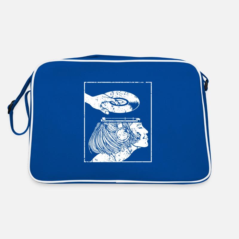 Vinyl on mind Retro Tasche