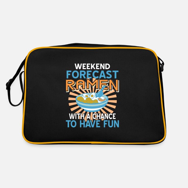 ramen with a chance to have fun Retro Tasche