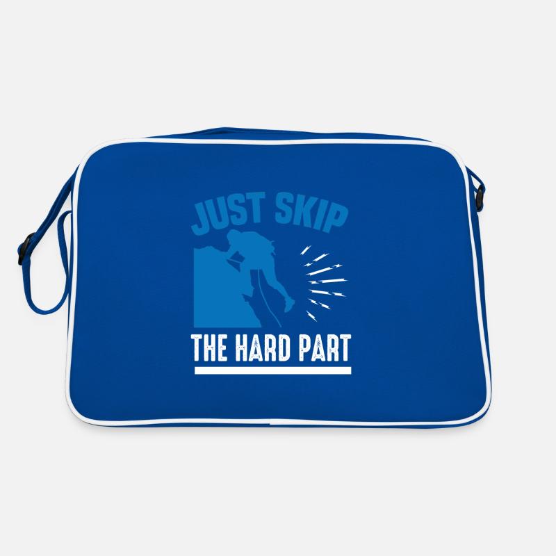 Just skip the hard part Retro Tasche