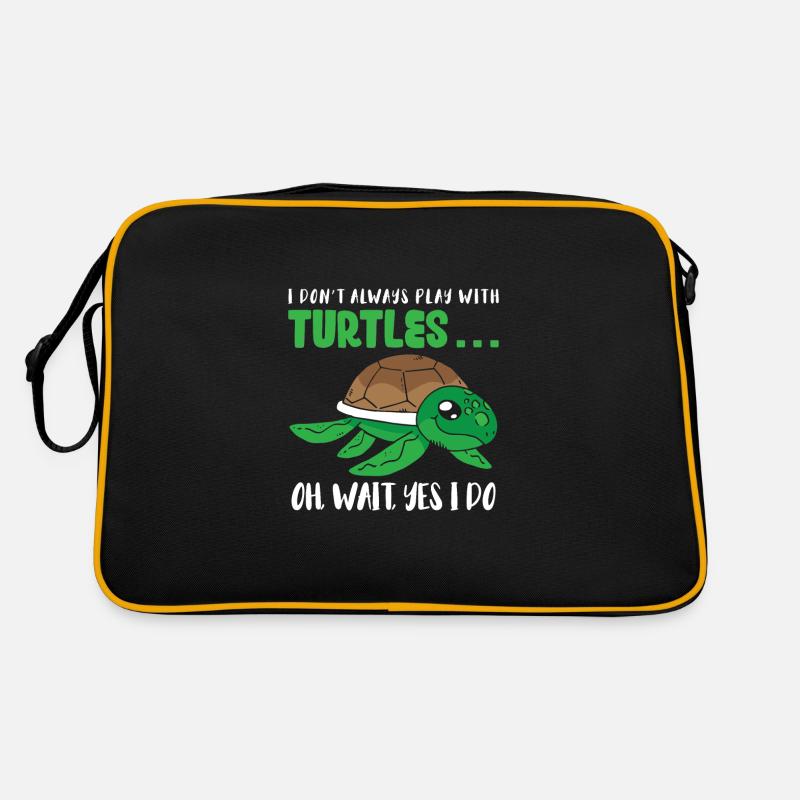 I don’t always play with Turtles Retro Tasche