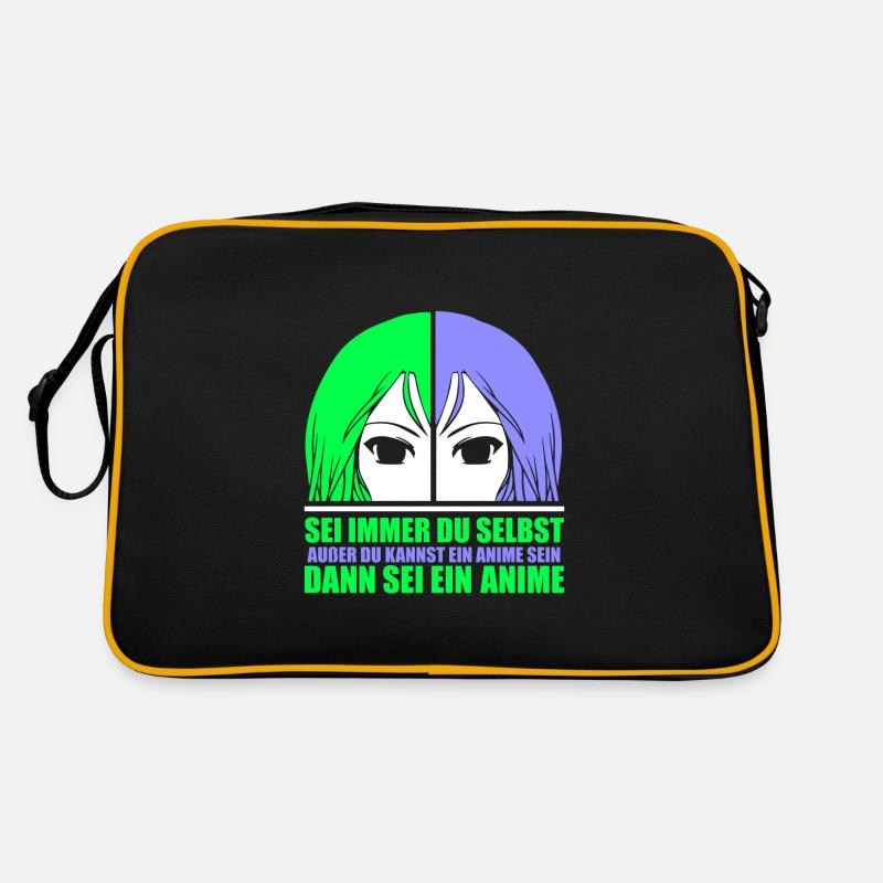 Sei immer du selbst außer du kannst ein Anime sein Retro Tasche