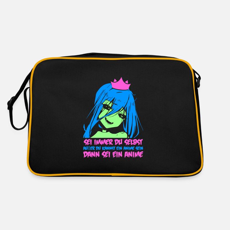 Sei immer du selbst außer du kannst ein Anime sein Retro Tasche