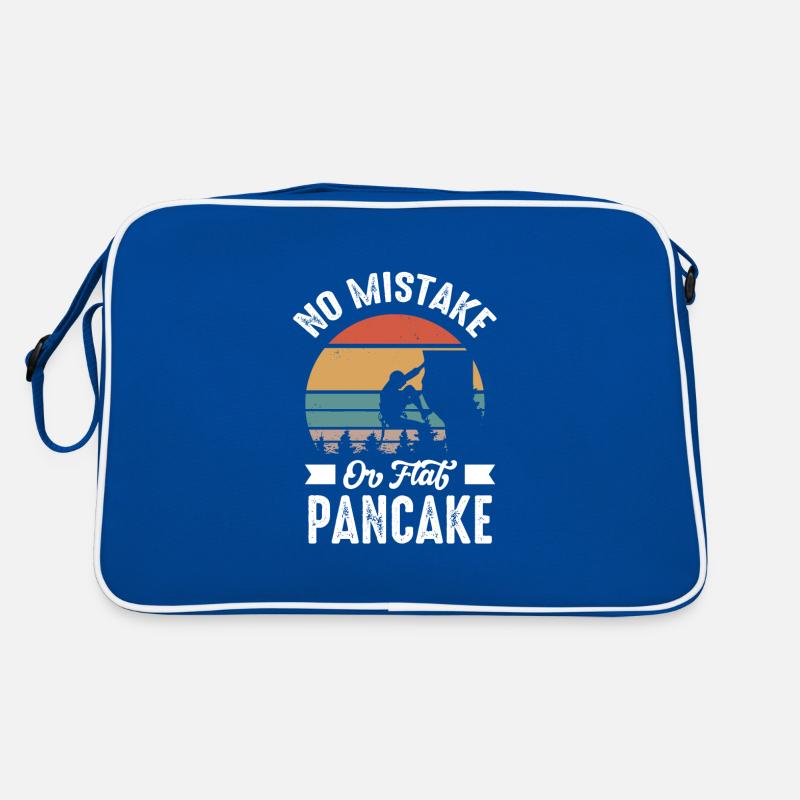 No mistake or flat pancake Retro Tasche