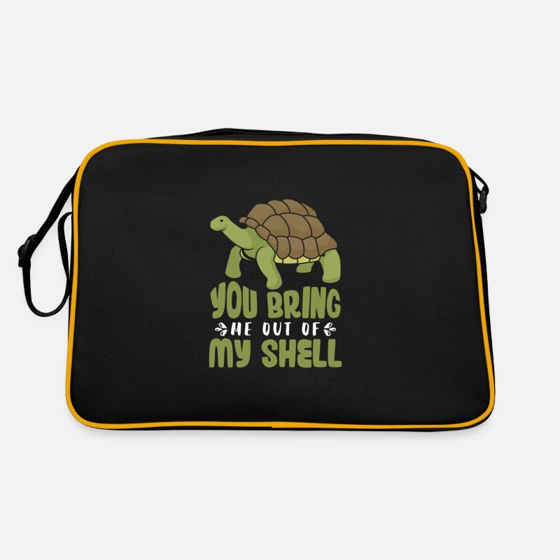 You bring me out of my shell Retro Tasche