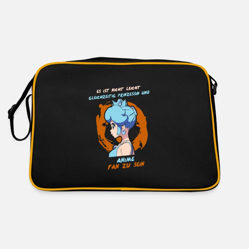 Prinzessin und Anime Retro Tasche