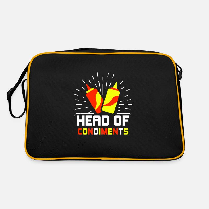 Head of Condiments Retro Tasche