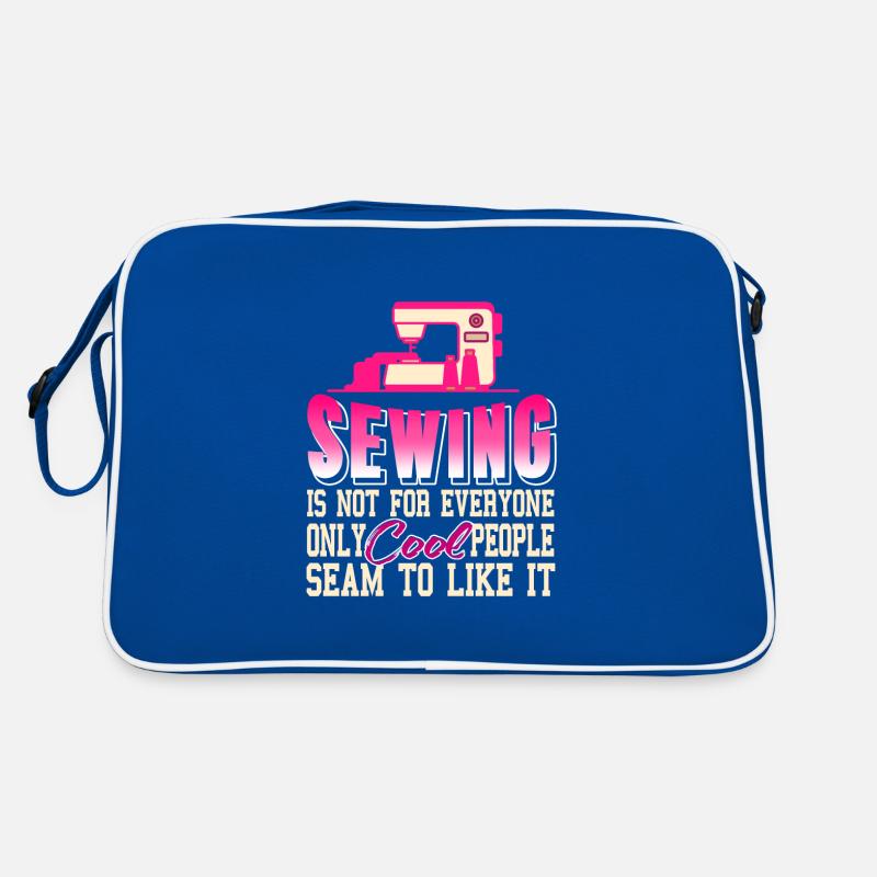Sewing Sew Retro Tasche