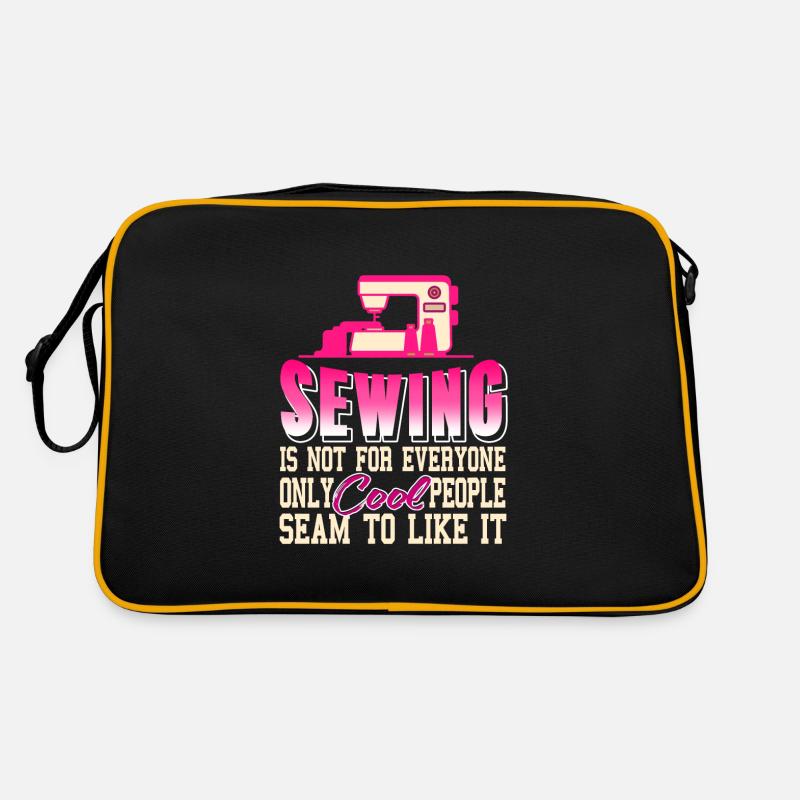 Sewing Sew Retro Tasche