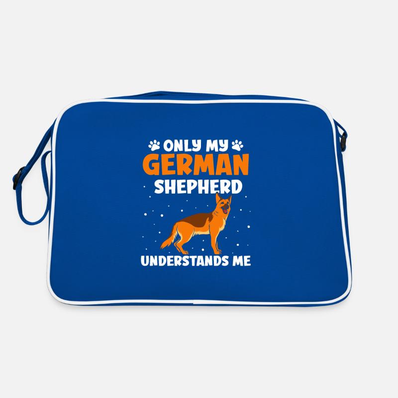 Deutscher Schäferhund Retro Tasche