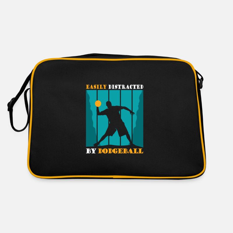 Völkerball Zweifelderball Retro Tasche