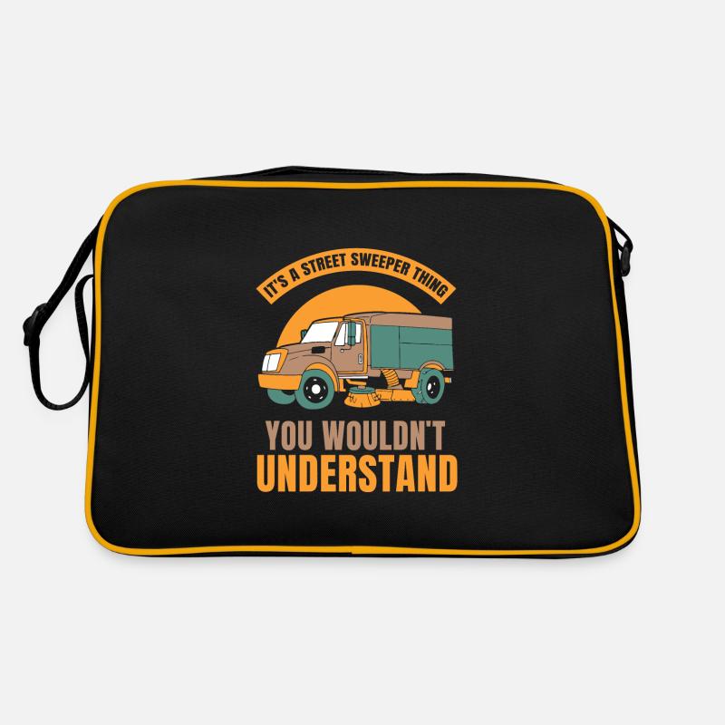 It's a street sweeper thing you wouldn't understan Retro Tasche
