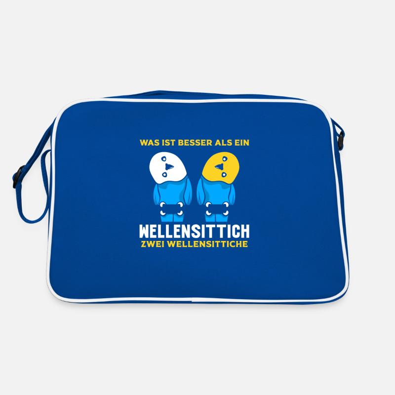 Was ist besser als ein Wellensittich Retro Tasche