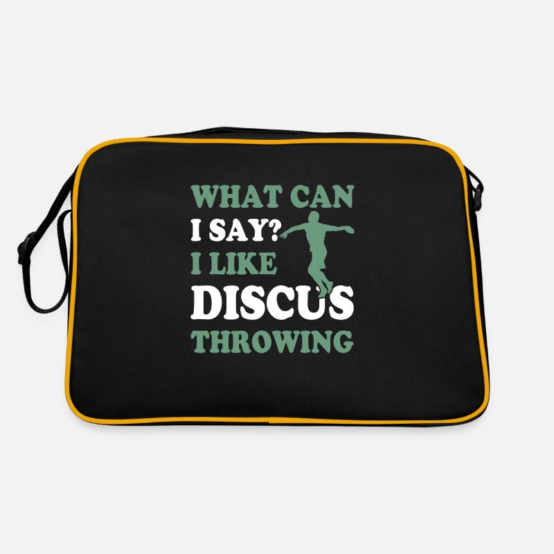 What Can I Say? Like Diskus werfen Retro Tasche