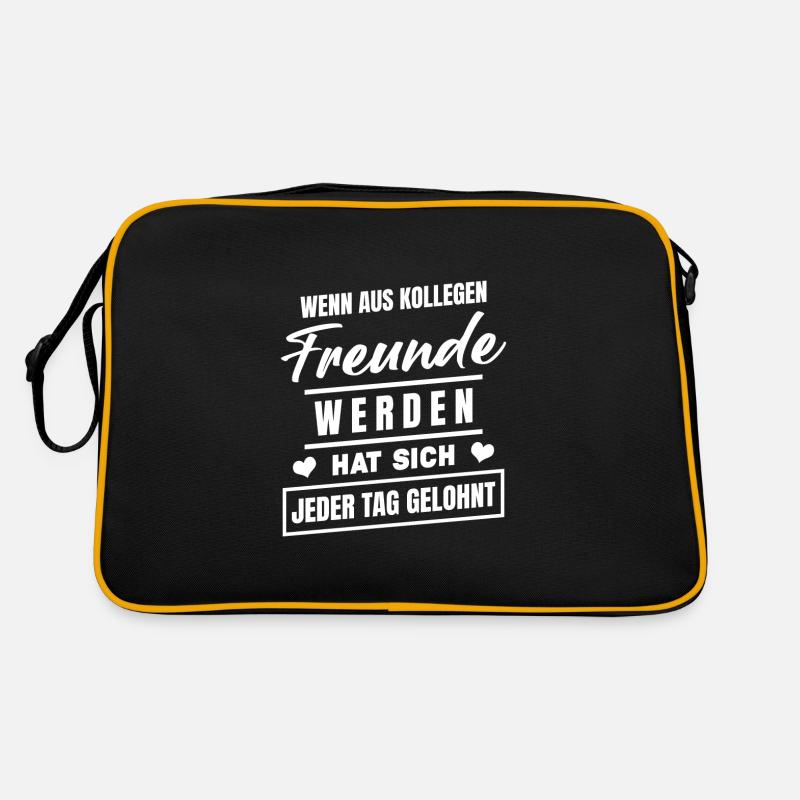 Wenn die wüssten was ich denke Retro Tasche