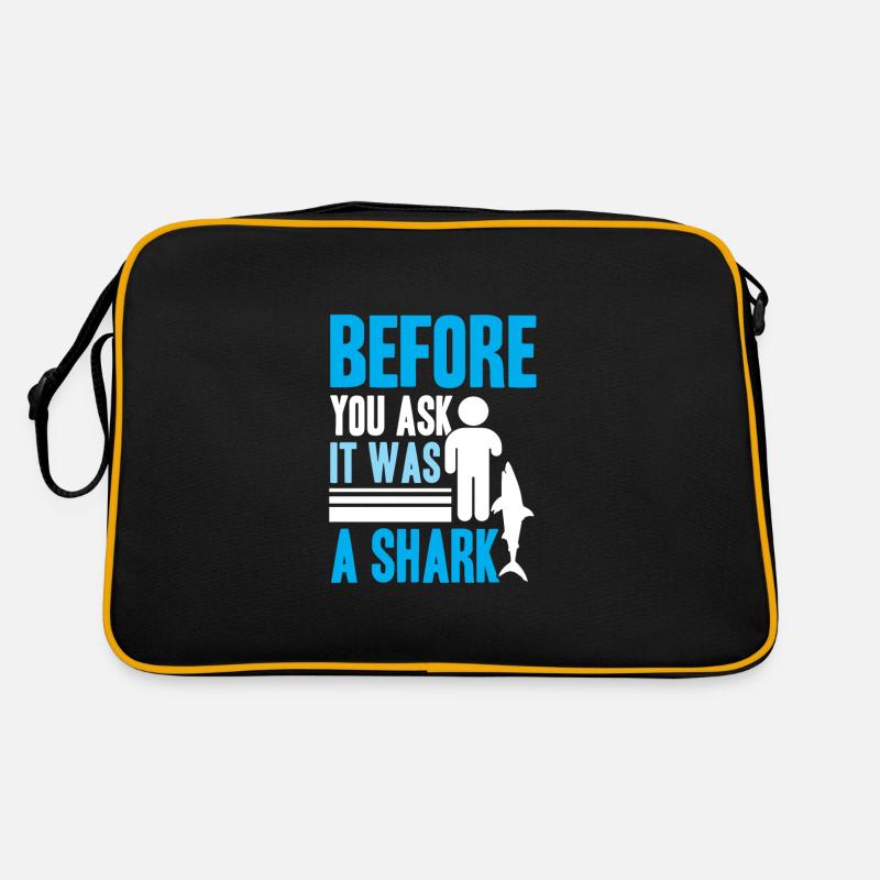 Before you ask it was a shark Retro Tasche