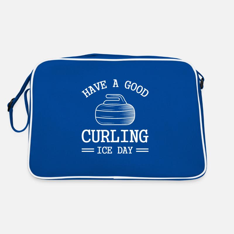 Have a good curling ice day Retro Tasche
