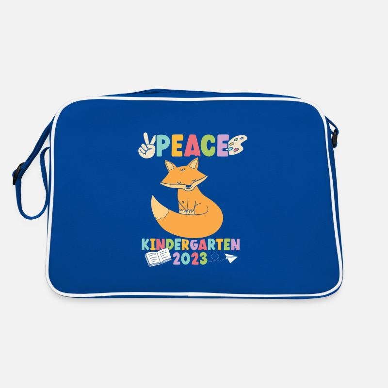 Fuchs Peace Kindergarten 2023 Retro Tasche