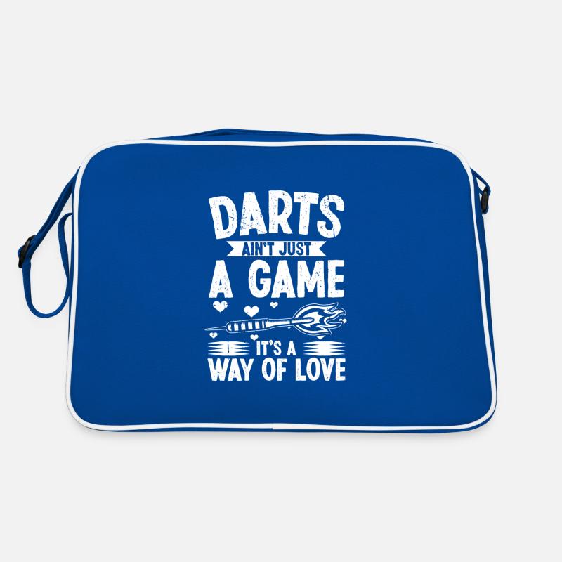 Darts aint just a game Retro Tasche