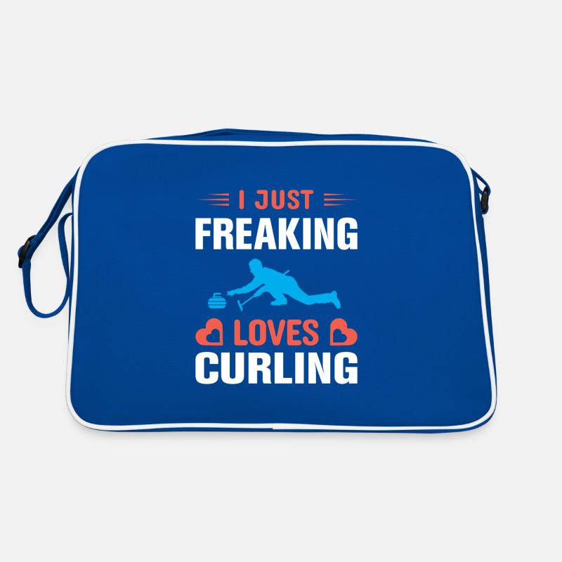 I just freaking loves Curling Retro Tasche