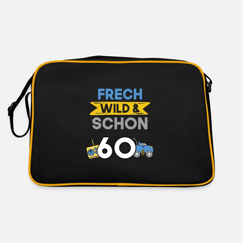 Geschenk 60 Jahre Geburtstag Spielzeug Auto Retro Tasche