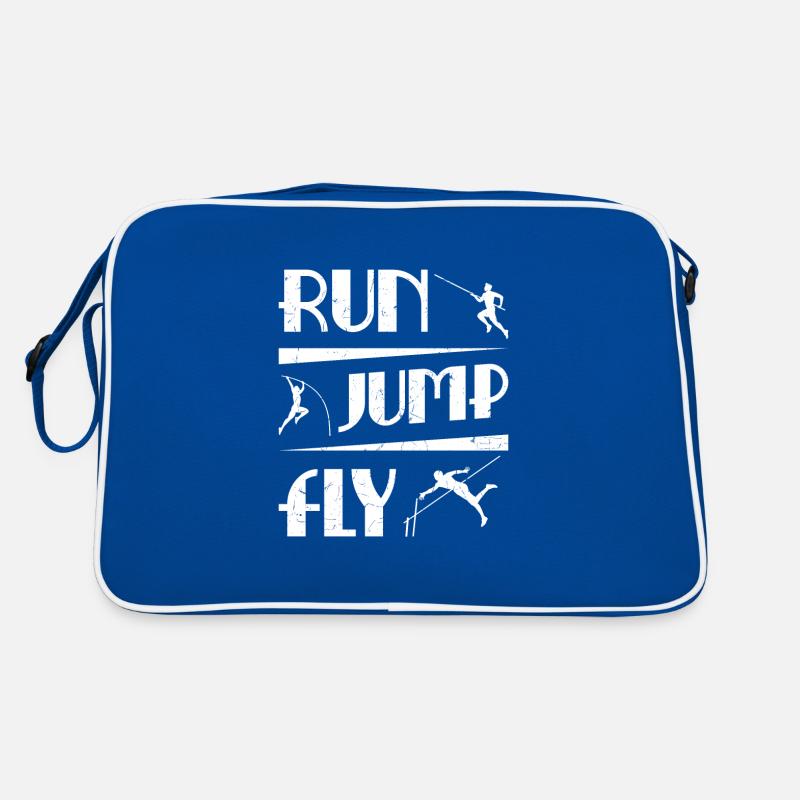 Run - Jump - Fly Retro Tasche