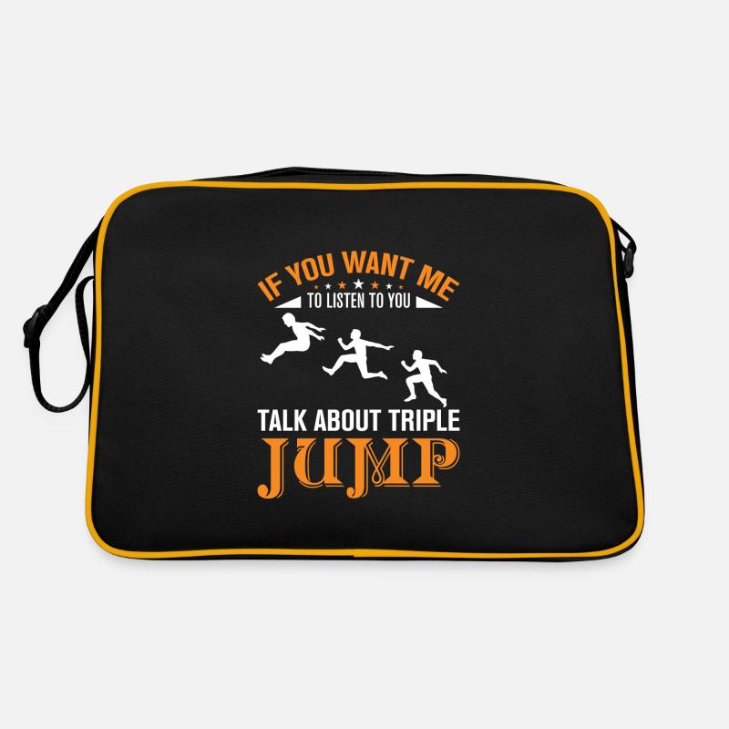 talk about Tripple Jump Retro Tasche