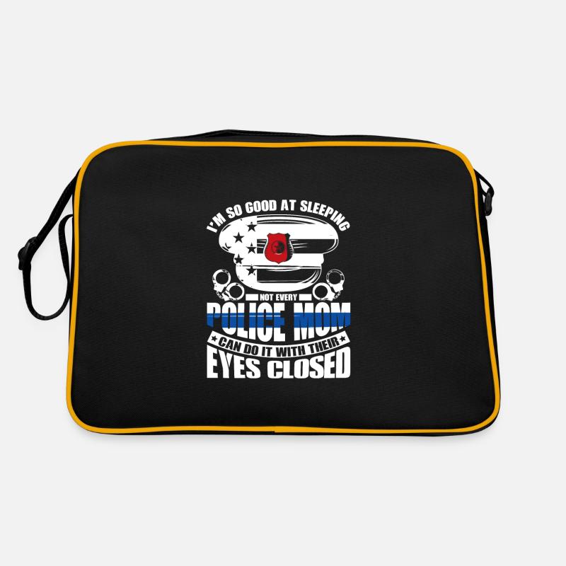 Polizei Polizist Polizeibeamte Retro Tasche